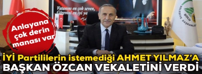 Vekalet Ahmet Yılmaz'da