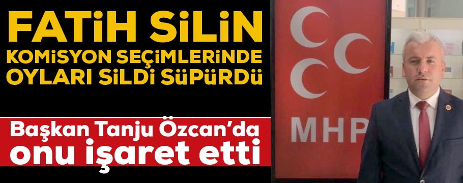 Fatih Silin oyları sildi süpürdü