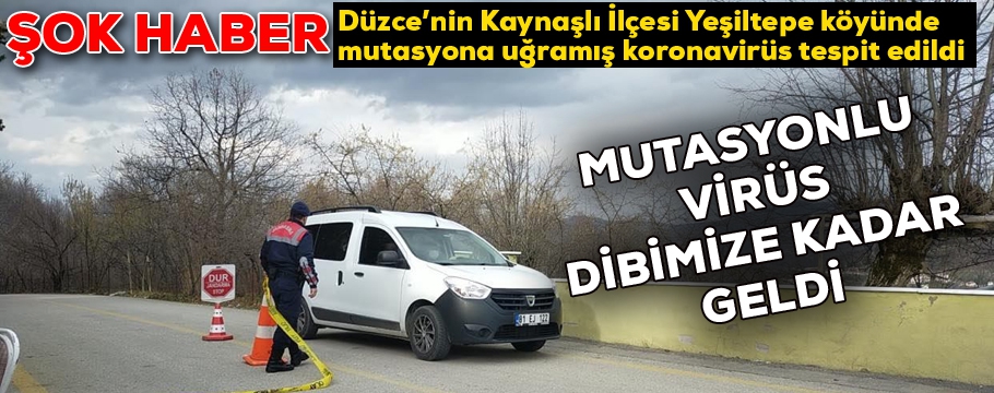 Mutasyonlu virüs kapımıza kadar dayandı