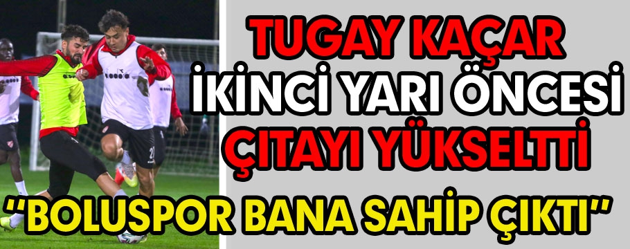 Tugay Kaçar çıtayı yükseltti