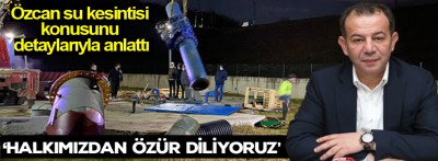 "Halkımızdan özür diliyoruz"