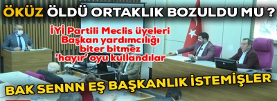 Başkan Özcan meclis toplantısında Mansur Şen'e bakın neler söyledi 