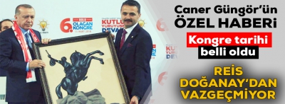 İşte AK Parti'nin Bolu'da kongre tarihi