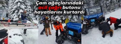 Kartalkaya’da kaybolan 5 kişiyi JAK ekipleri kurtardı