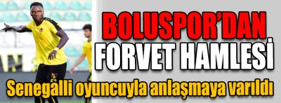 Senegalli oyuncu Boluspor'da