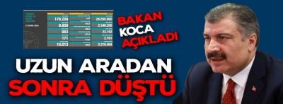 Uzun aradan sonra vakalar düştü