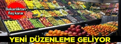 Yeni düzenleme geliyor!