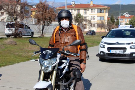 Bolu'da feci kazadan çok sıcak görüntüler