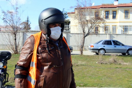 Hayalini kurduğu motosiklete 70 yaşında kavuştu