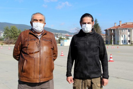 Bolu'da feci kazadan çok sıcak görüntüler