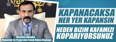 Bizim kafamızı koparmayın