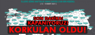 BOLU'DA KORKULAN OLDU! KAPANIYOR!