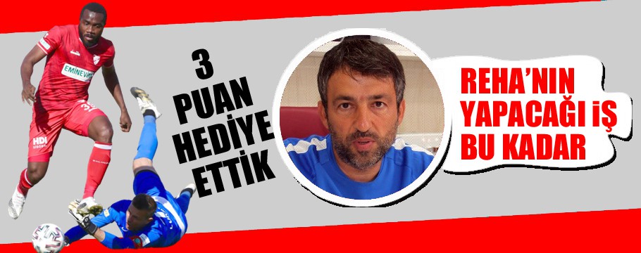 Evimizde 3 puan hediye ettik