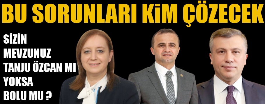 Ey milletvekilleri bu sorunları kim çözecek ?