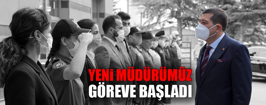 Bolu Emniyet Müdürlüğüne atanan Sadettin Aksoy görevine başladı