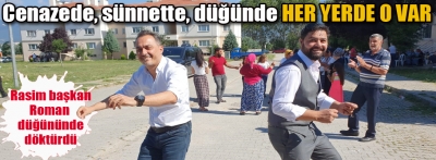 Rasim başkan böyle döktürdü