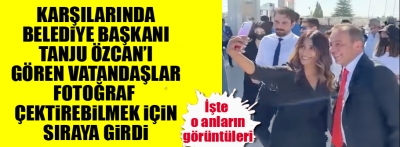 Başkan Özcan'ın namı almış yürümüş