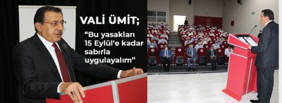 Bolu Valisi Ahmet Ümit, vatandaşları orman yangınlarına karşı uyardı