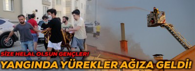 BOLU'DA YANGINDA YÜREKLER AĞIZA GELDİ!