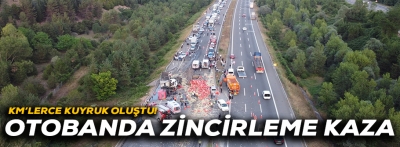 OTOBANDA ZİNCİRLEME KAZA