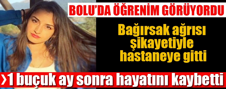 Üniversiteyi yasa boğan ölüm