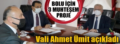 Bolu'da MARKA destekli 3 proje için imza töreni düzenlendi