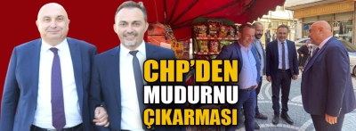CHP Mudurnu'ya çıkarma yaptı
