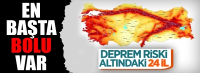 Altından fay hattı geçen 24 kent, deprem risk altında