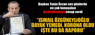 Başkan dedikodularla ilgili konuştu