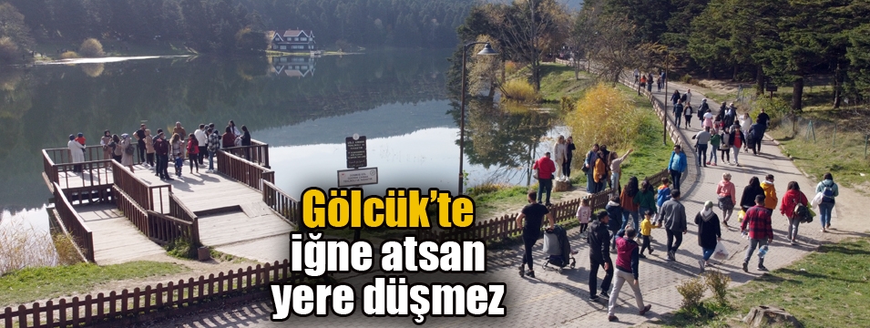 Gölcük'e hafta sonu ziyaretçi akını