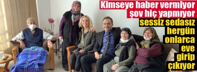 Rasim başkan ev ev dolaşıyor