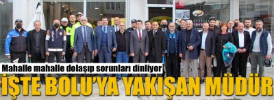 Aksoy mahalle toplantılarına başladı