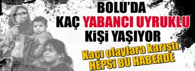 Bolu'da yaşayan yabancı uyruklu sayısı açıklandı