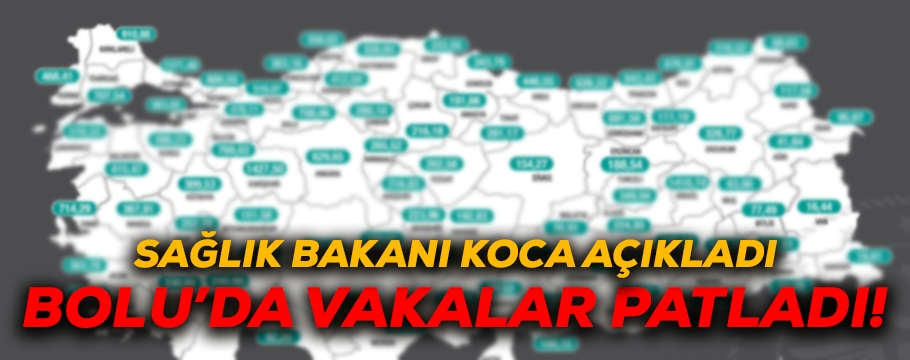 BOLU'DA VAKALAR BİR ANDA UÇTU