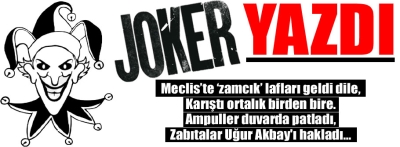 Joker yazdı