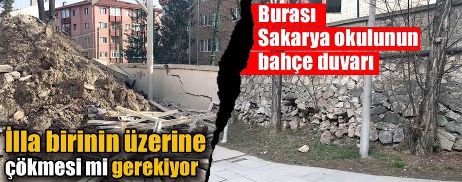 Birinin üzerine çökmeden önlem alın