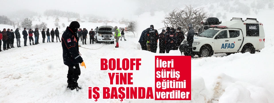 BOLUOFF'cular çalışıyor