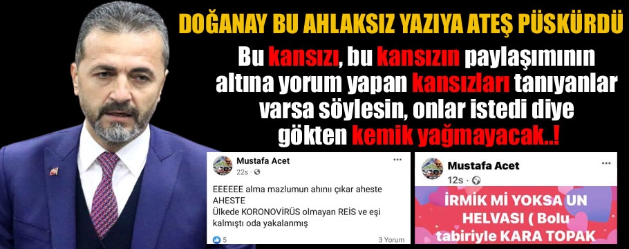 Bu nefret dili Bolumuza yakışmaz