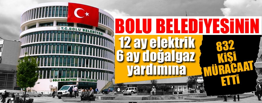 Yardım için 832 kişi müracaat etti