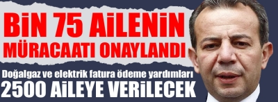 Şu ana kadar bin 75 ailenin müracaatı onaylandı