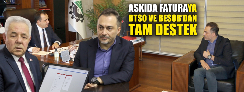 Askıda fatura uygulamasına tam destek