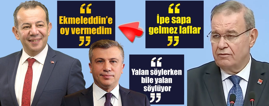 Başkan Özcan Ekmeleddin'e oy verip paylaşmış