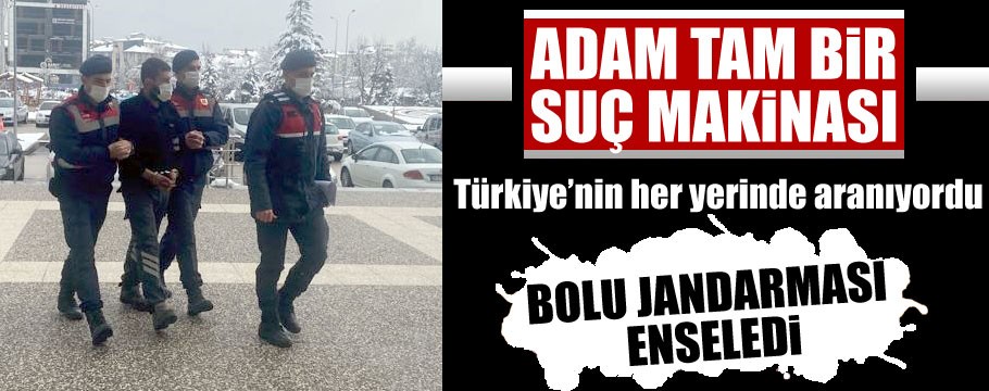 Dolandırıcılık şüphelisi Bolu'da yakalandı