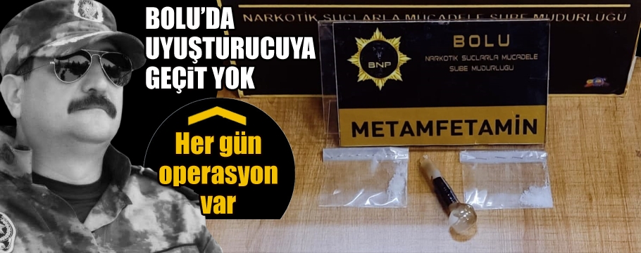 Şehir merkezinde her gün uyuşturucu avı var