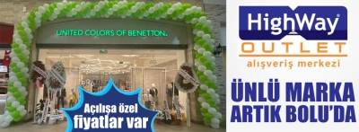 Dünyaca ünlü marka HİGHWAY OUTLET'de