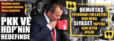 Tanju Özcan, PKK ve HDP'nin hedefinde!