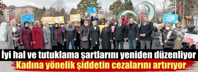 Kadına şiddete af yok