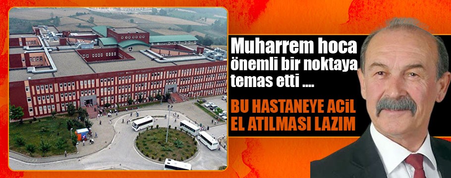 Muharrem hoca çok önemli bir konuya dikkat çekti