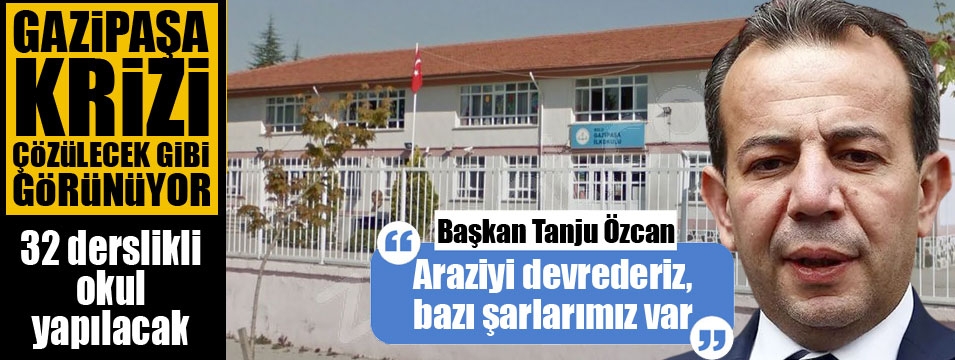 Gazipaşa krizinde sona geliniyor