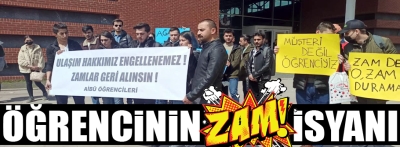 Öğrencilerden zam isyanı